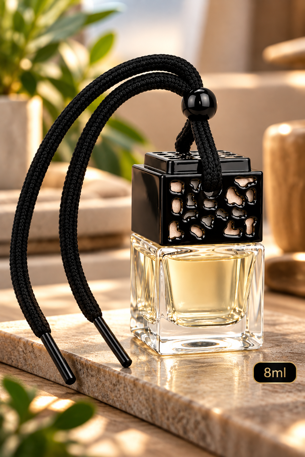 Luxury Crystal Glass Hanging Diffuser, 8ml