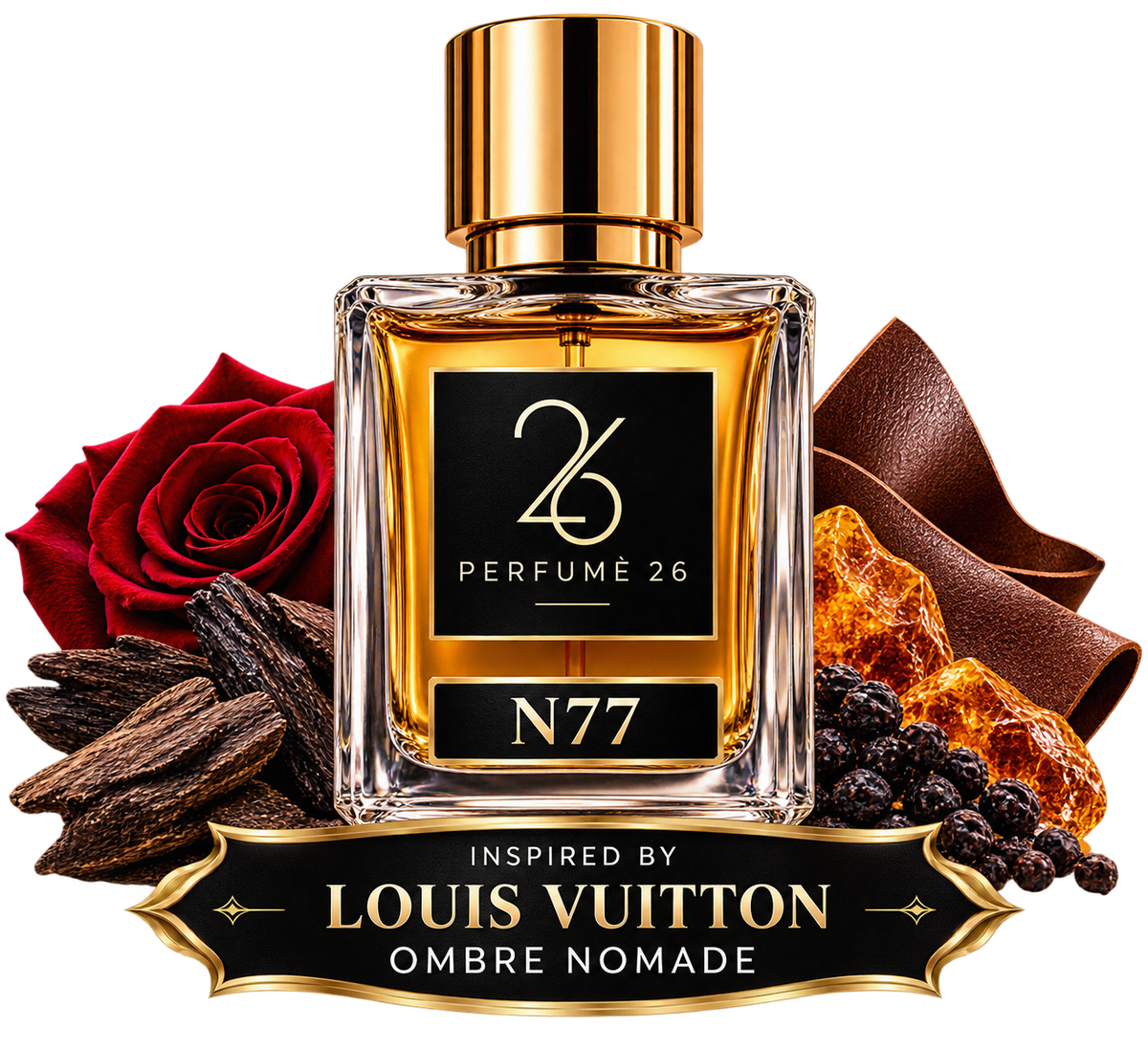N77 Inspired by LV    Ombre Nomade