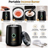 Luxury Portable Electric Bakhoor & Oud Incense Burner,  USB Rechargeable
