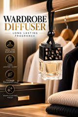 Luxury Crystal Glass Hanging Diffuser, 8ml