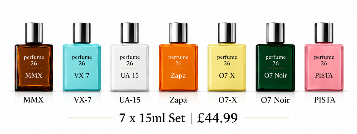 Perfume 26 Luxury Fragrance Collection,        7 × 15ml Set